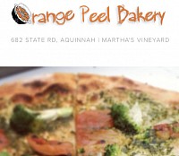 Orange Peel Bakery, Aquinnah, Gay Head Martha’s Vineyard 