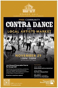 First Annual Grange Fest, Saturday Nov 29, 2025, noon-5pm at Grange Hall